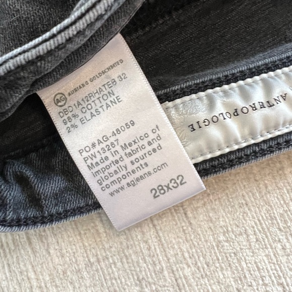 Adriano Goldschmied Anthropologie The Angel.  28x32. - Picture 3 of 5